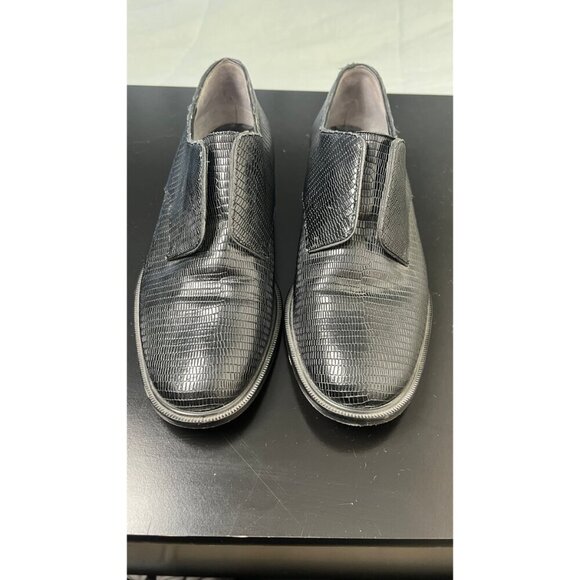 ROBERT CLERGERIE TEXTURED BLACK OXFORD DERBY SHOES 36 6 - Picture 3 of 8